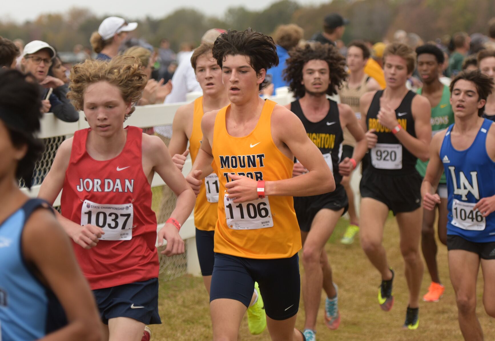 4A NCHSAA cross country championships